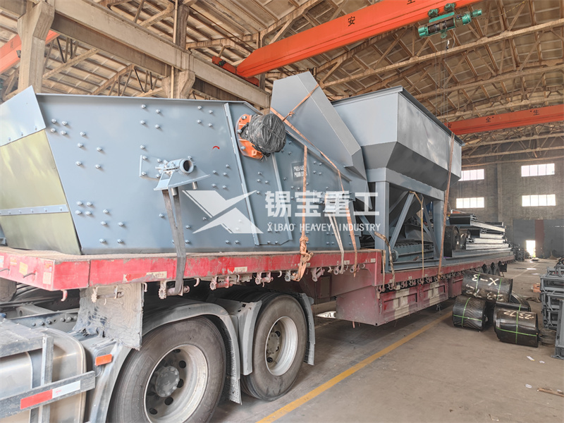 瀝青銑刨料料破碎設備裝車發貨